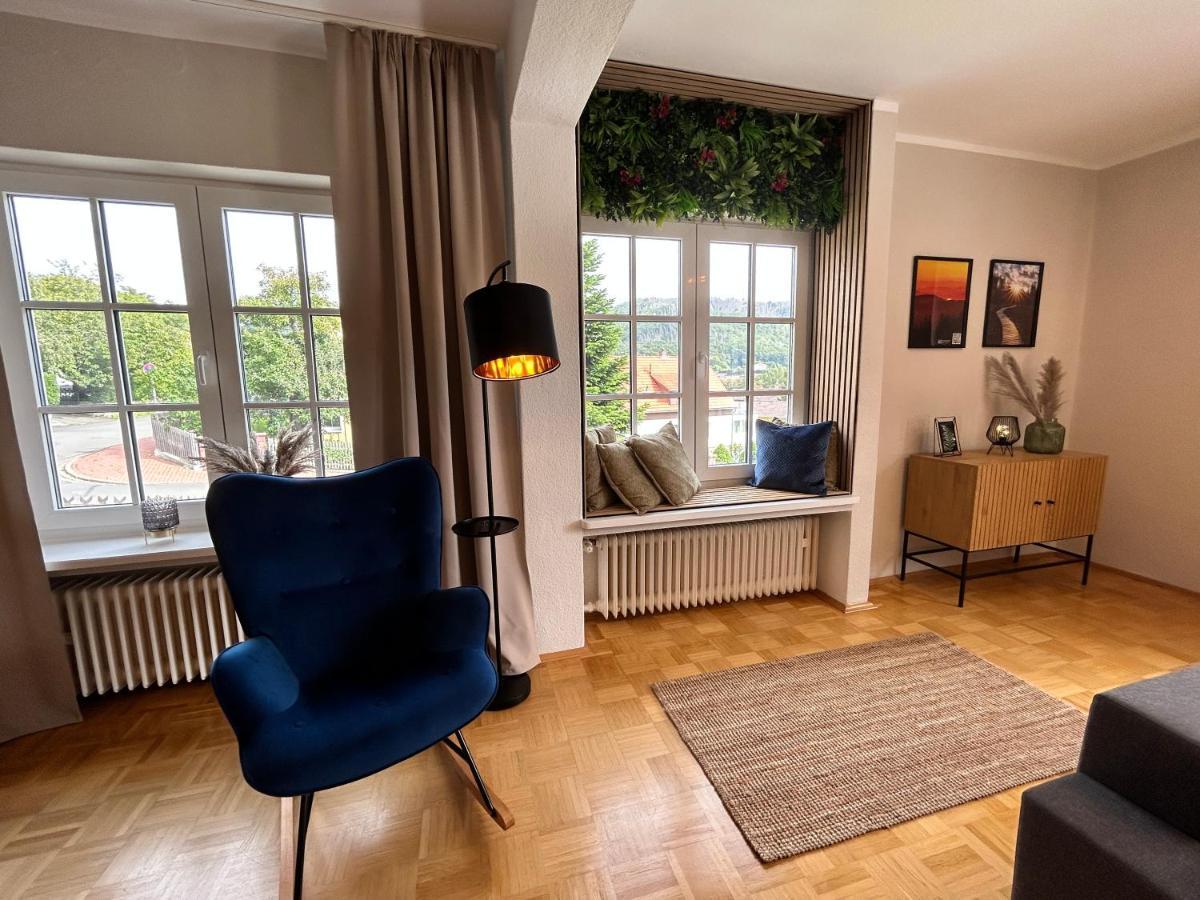 Harzburgliving Wohnung Goethe'S Ausblick Bad Harzburg Exterior photo